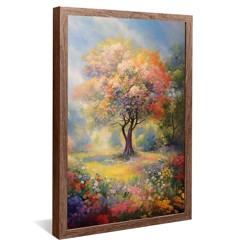 1 Piece Tree in the Garden V920 Canvas