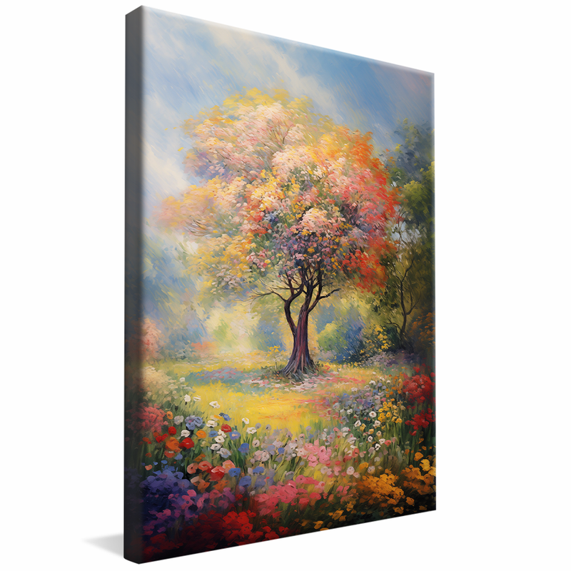 1 Piece Tree in the Garden V920 Canvas