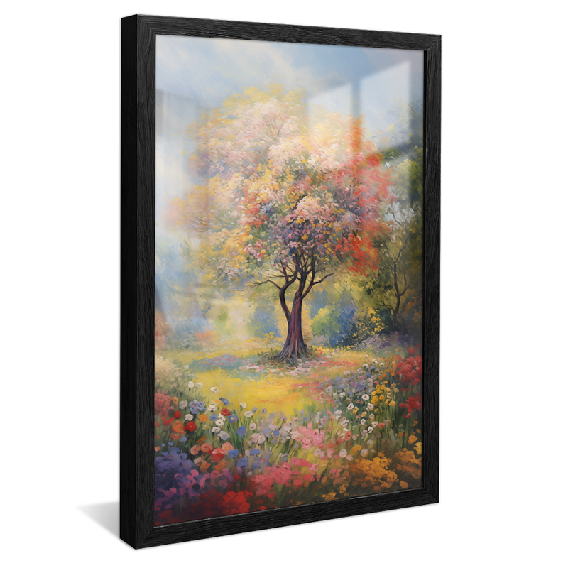 Tree in the Garden V920 Canvas