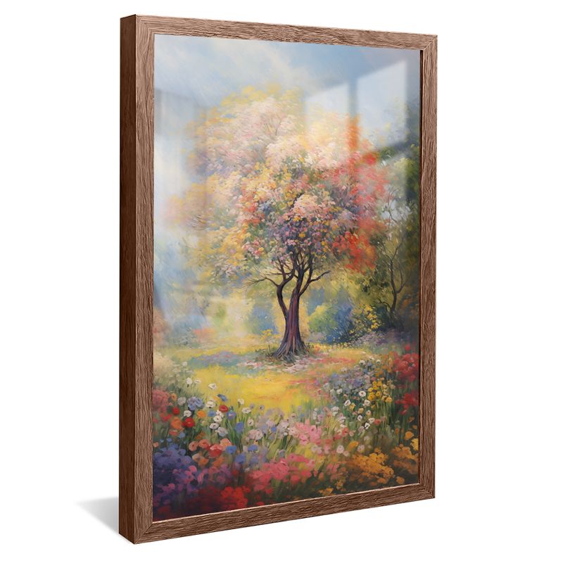 Tree in the Garden V920 Canvas