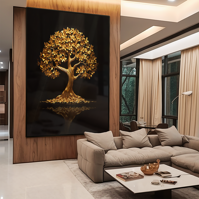 Tree of Wealth V782 Canvas