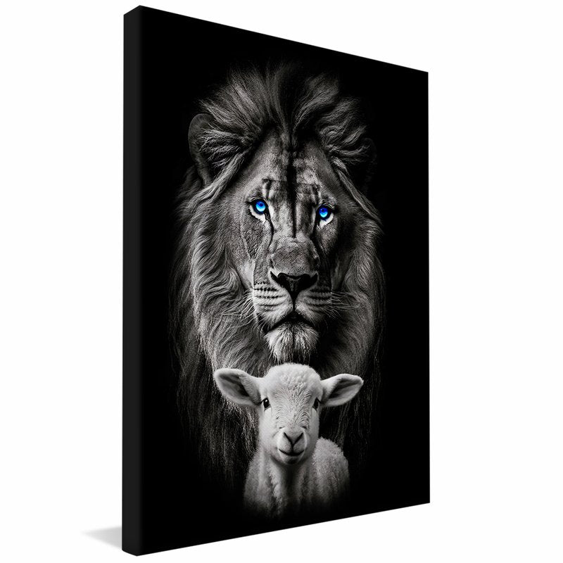 Tribe of Judah and the Lamb of God Canvas