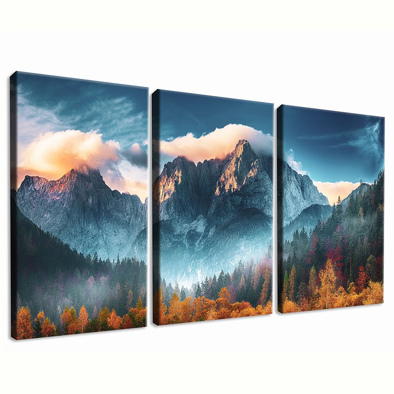 Triglav 3 -screened Kit Peak Canvas