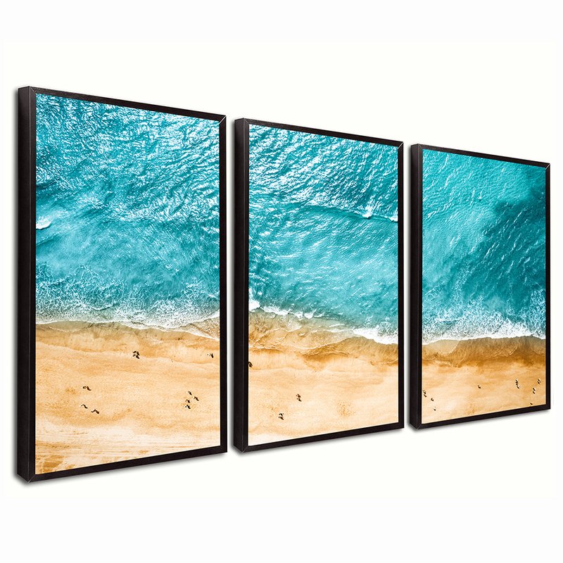 Trio Beach Aguas Clear Canvas