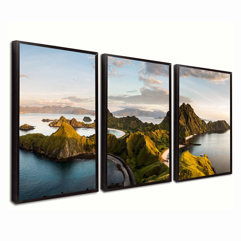 Trio Islands Canvas