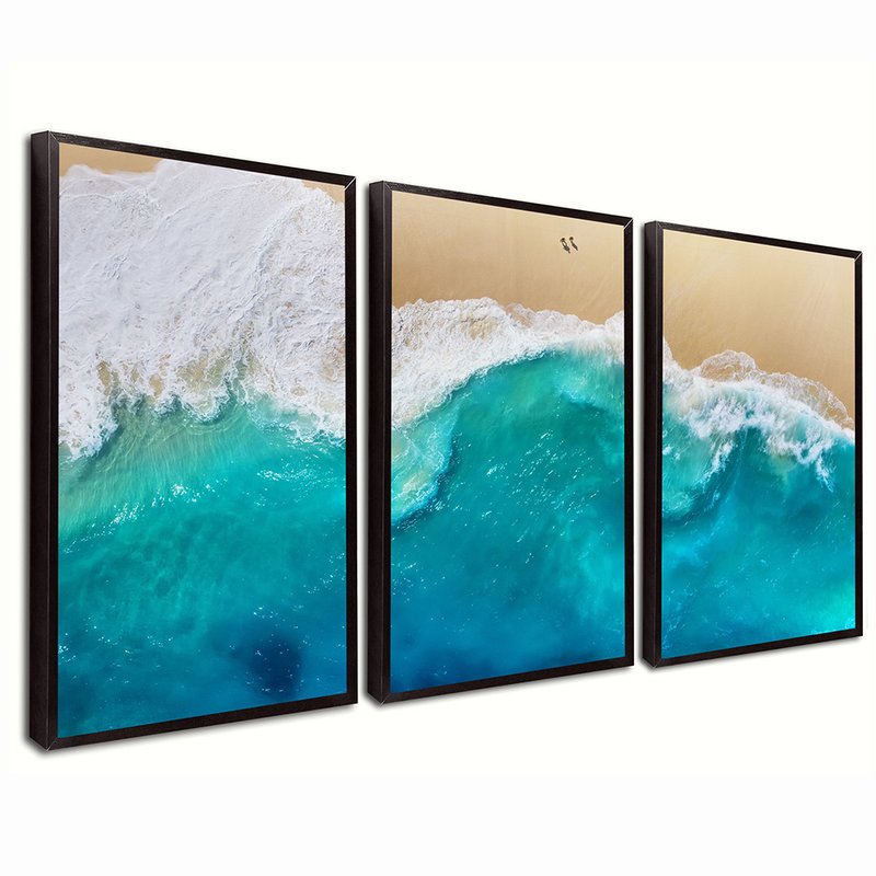 Trio Praia Clara Canvas