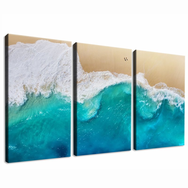 Trio Praia Clara Canvas