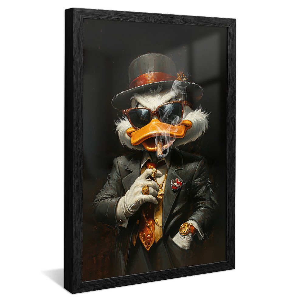 Uncle Scrooge Mafia Boss v2125 Canvas