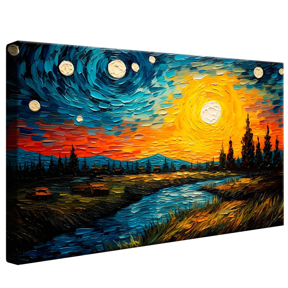 Van Gogh Style Canvas V701