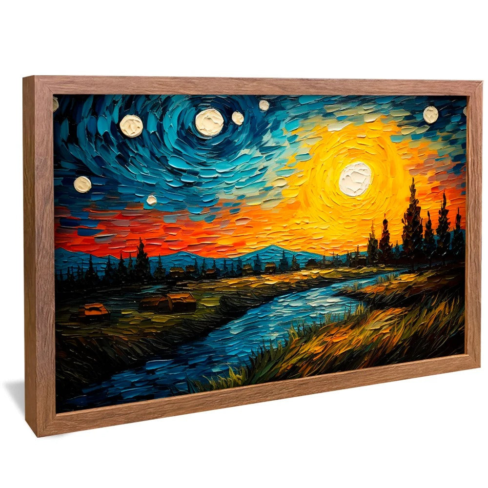 Van Gogh Style Canvas V701