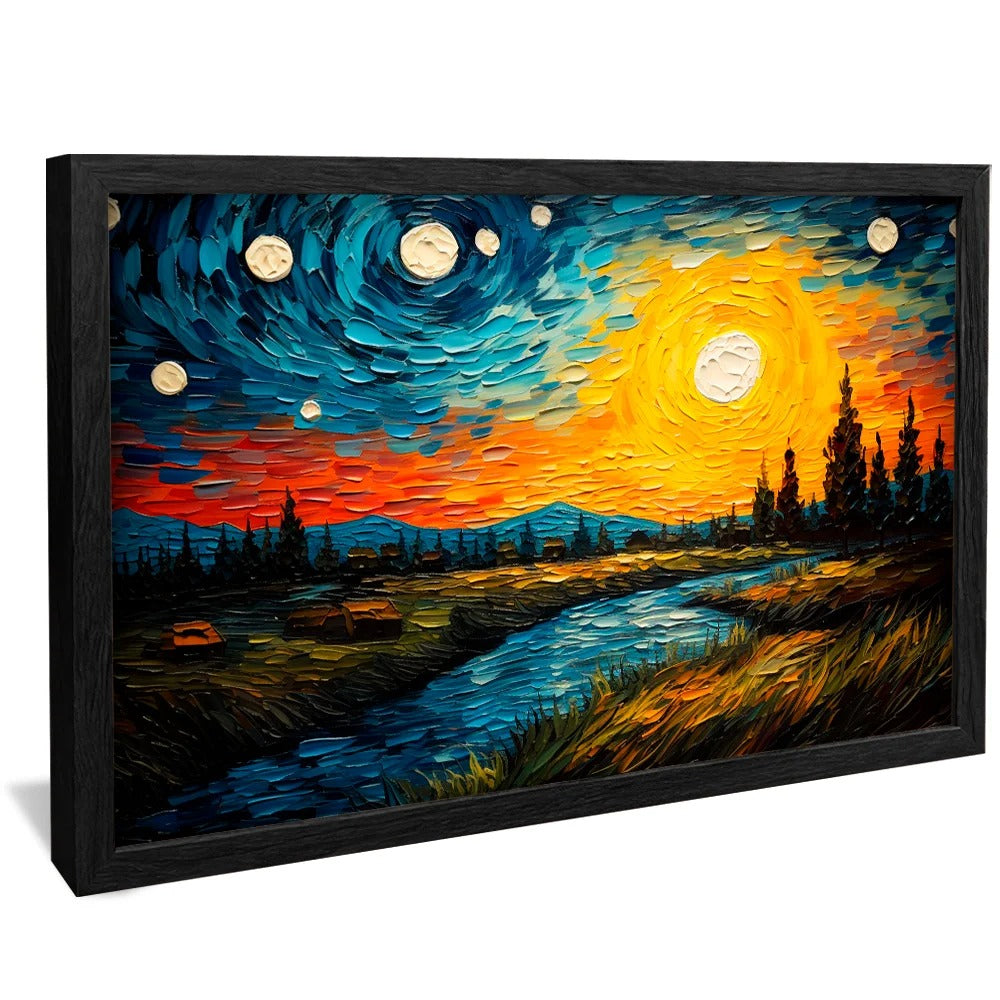 Van Gogh Style Canvas V701