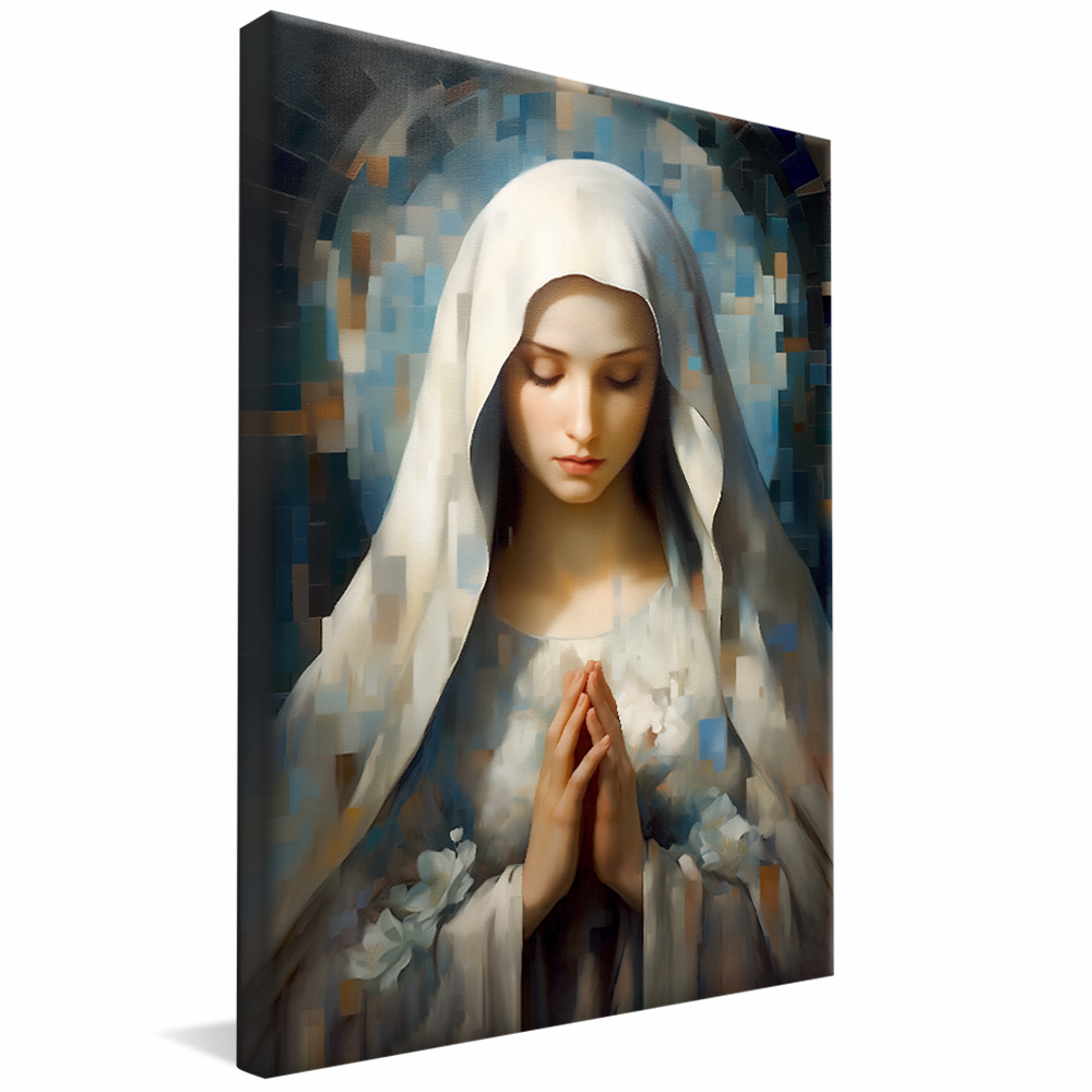 Virgin Mary Canvas v832