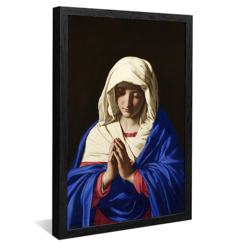 Virgin Mary of Sassoferrato V1136 Canvas