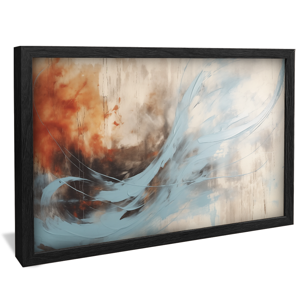 Wall Brushstroke Paint Canvas V1046