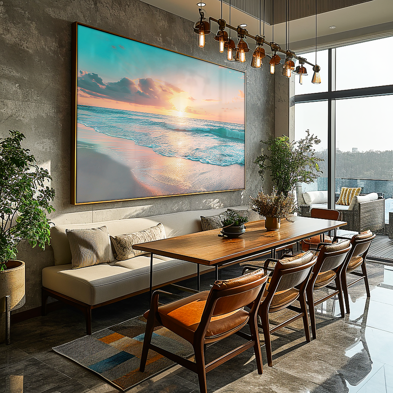 Waves by Sun V1175 Canvas