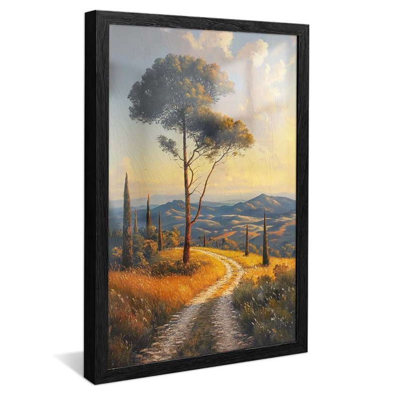 Way in Field V1821 Canvas