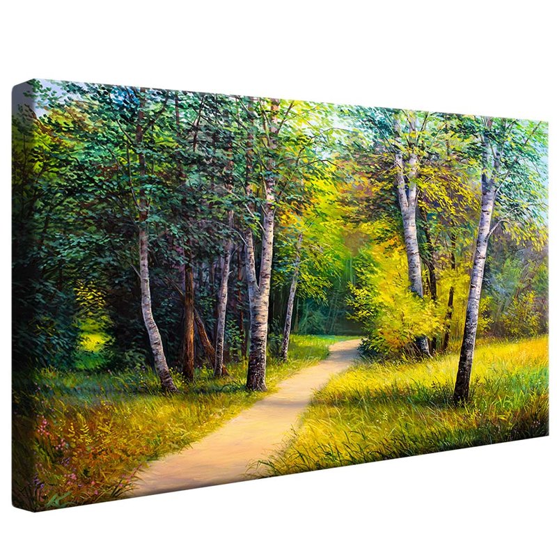 Way in Forest V1670 Canvas