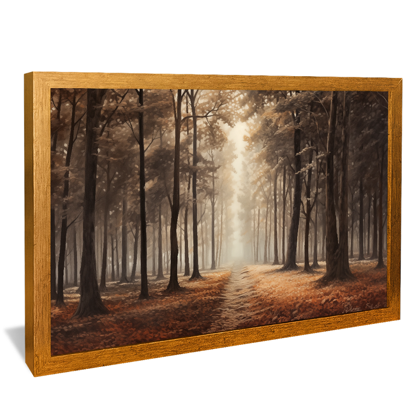 Way in the Forest V882 Canvas