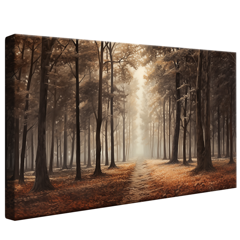 Way in the Forest V882 Canvas