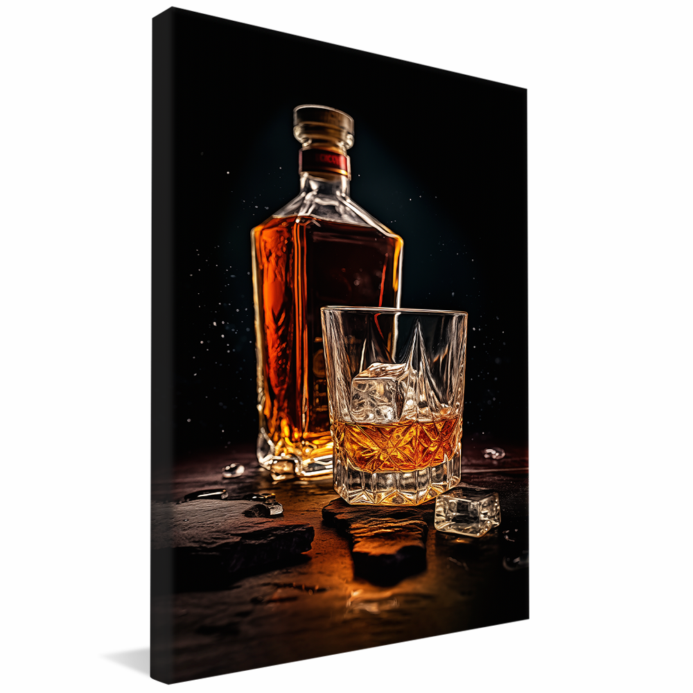 Whiskey Glass V905 Canvas
