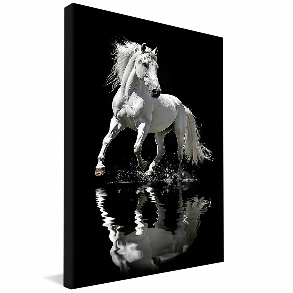 White Horse Canvas