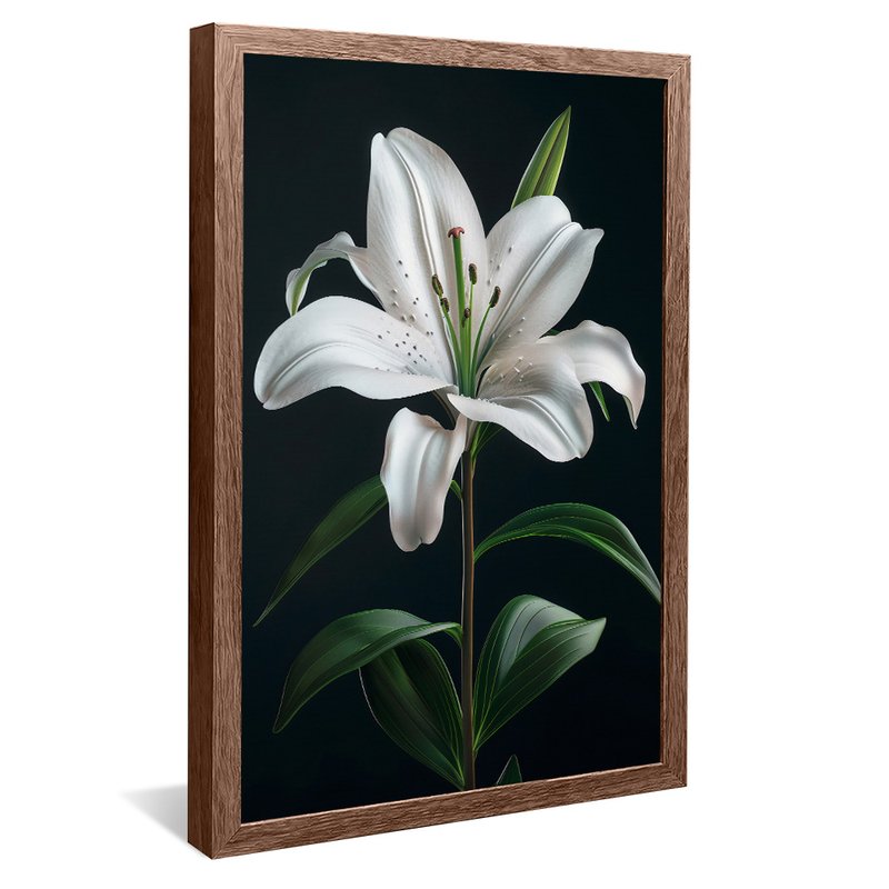 White Lily V1606 Canvas