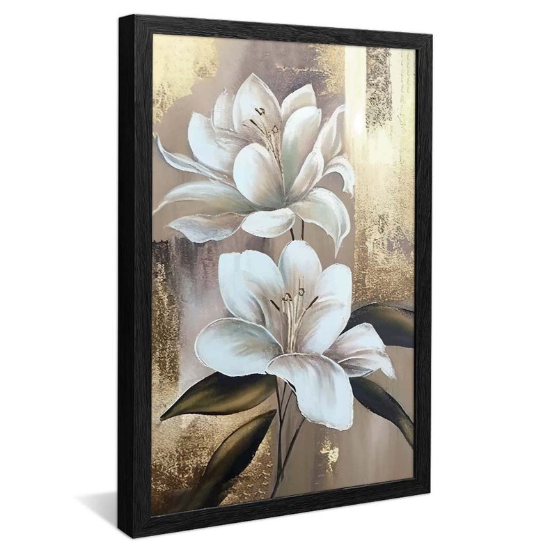 White Lily V1684 Canvas