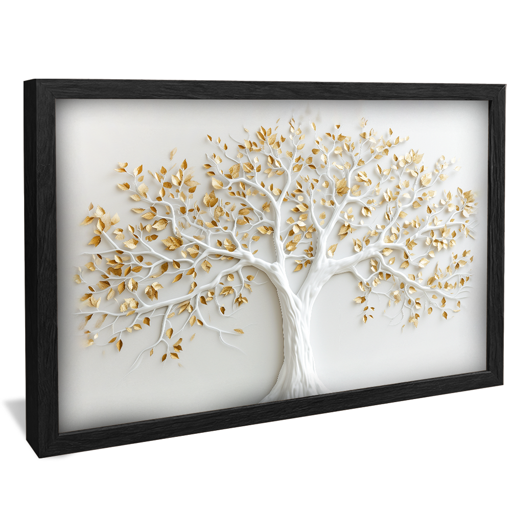 White Tree Canvas V1062