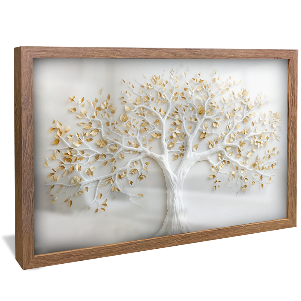 White Tree Canvas V1062