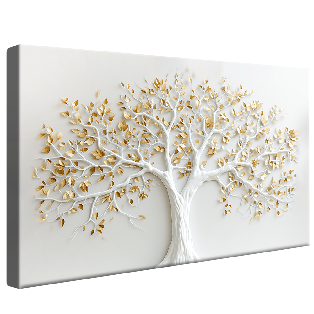 White Tree Canvas V1062