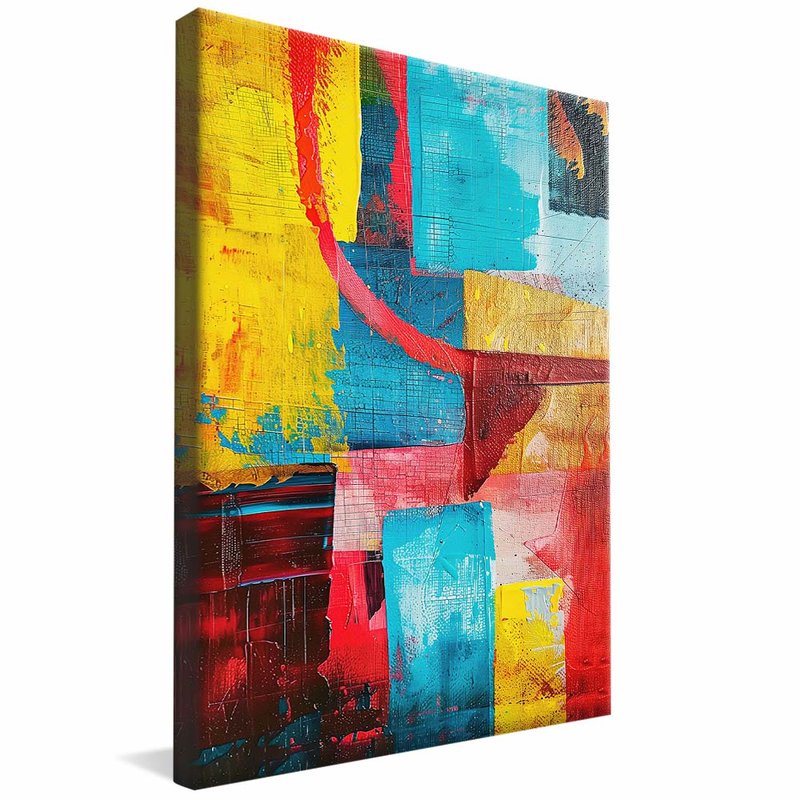 Wild Abstract in Canvas V1982 Canvas