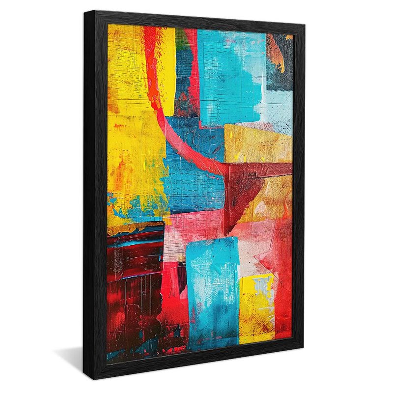 Wild Abstract in Canvas V1982 Canvas