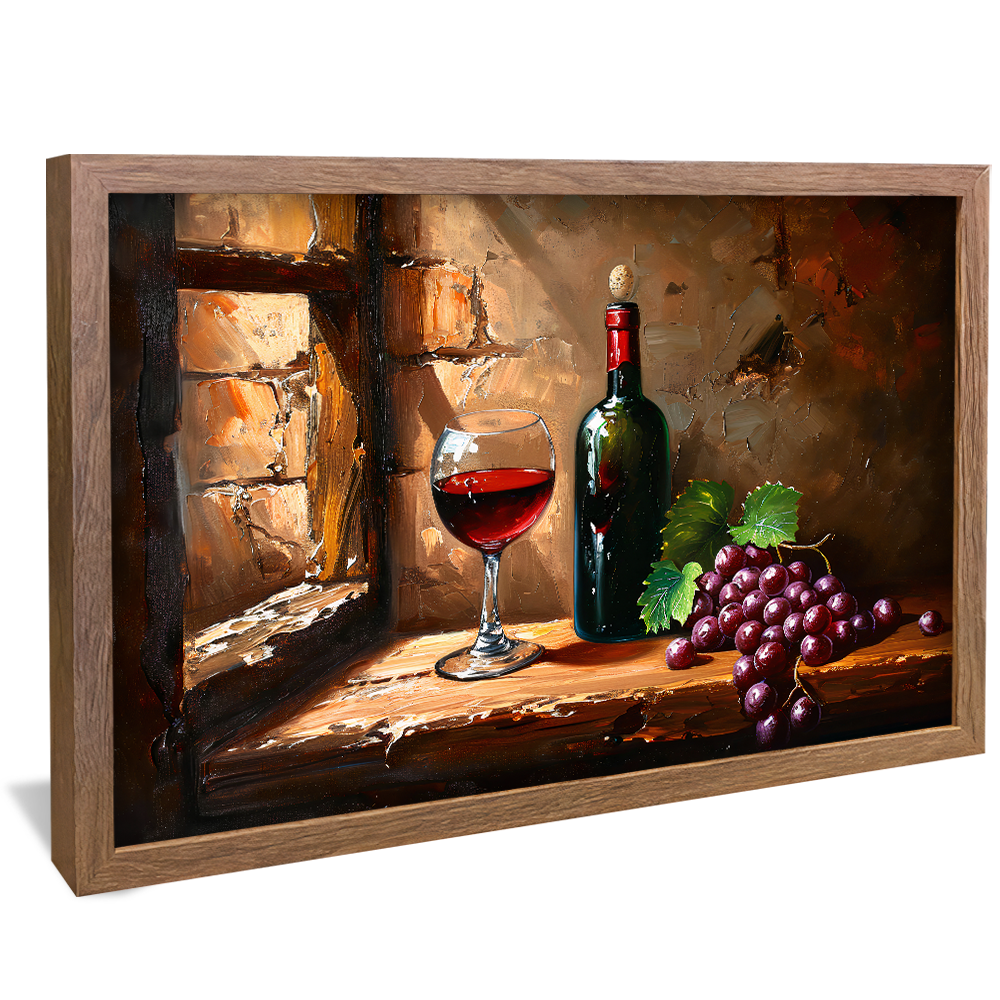 Wine Glass V1218 Canvas