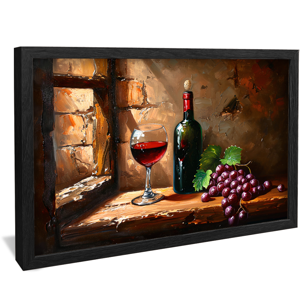 Wine Glass V1218 Canvas