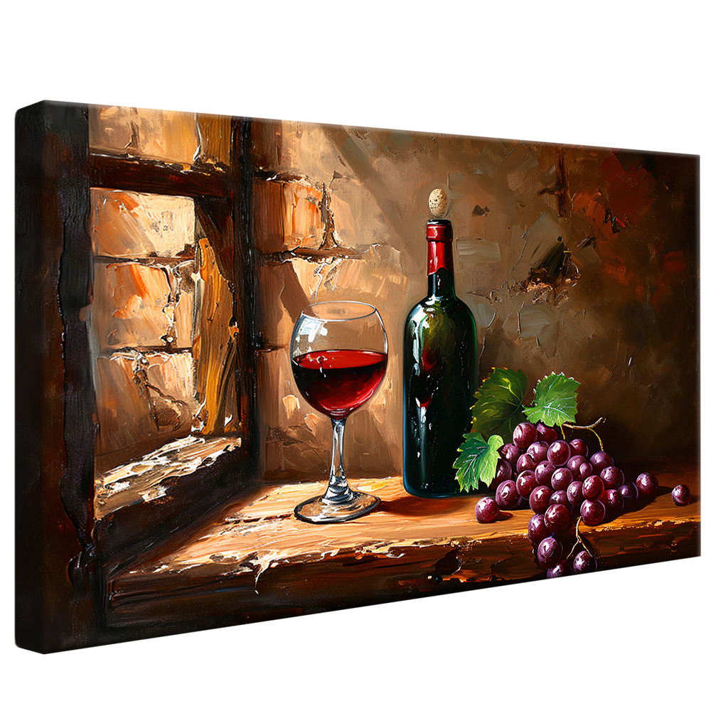 Wine Glass V1218 Canvas