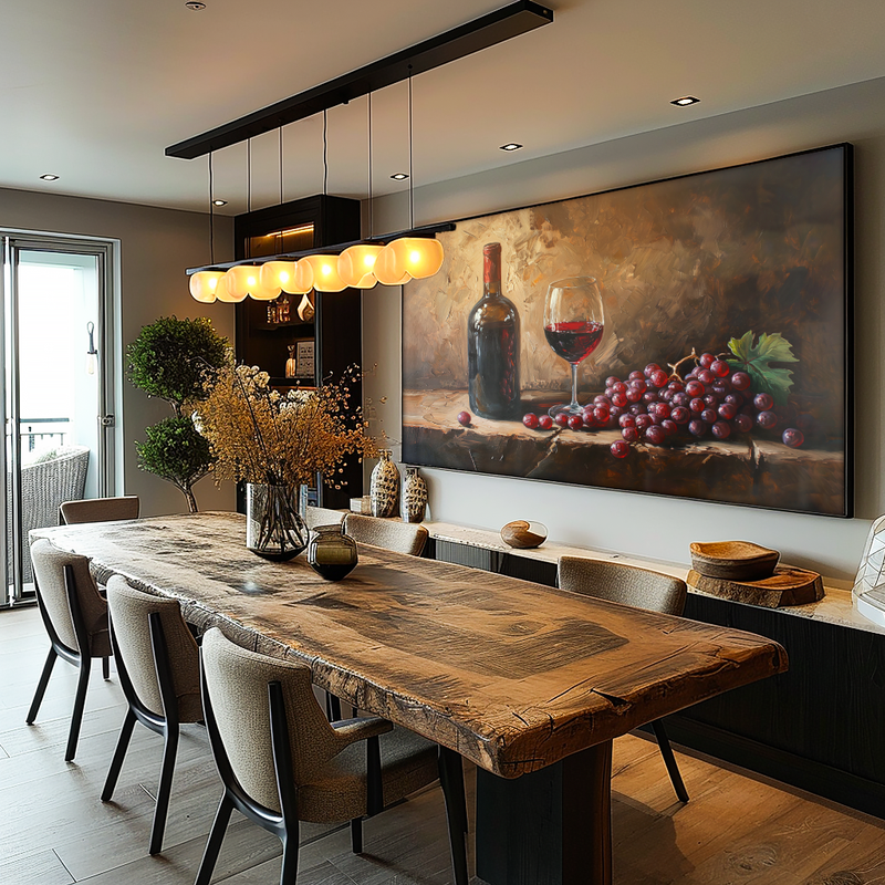 Wine Oil V1193 Canvas