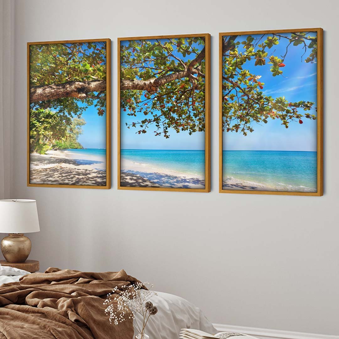 Wonderful Beach Trio V1646 Canvas