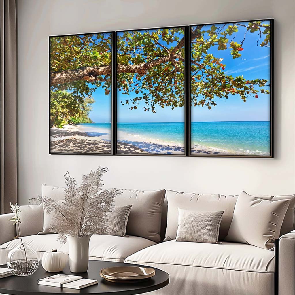 Wonderful Beach Trio V1646 Canvas