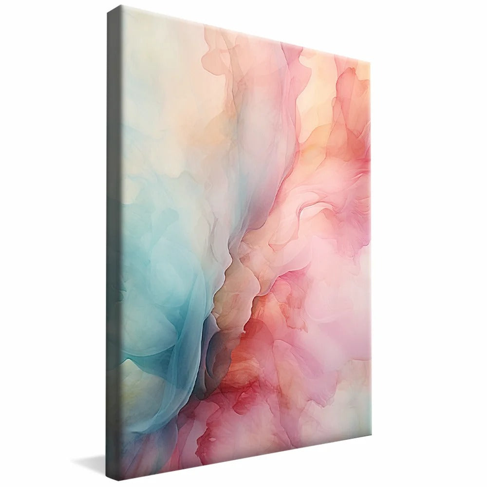 abstract clear neutral waters Canvas