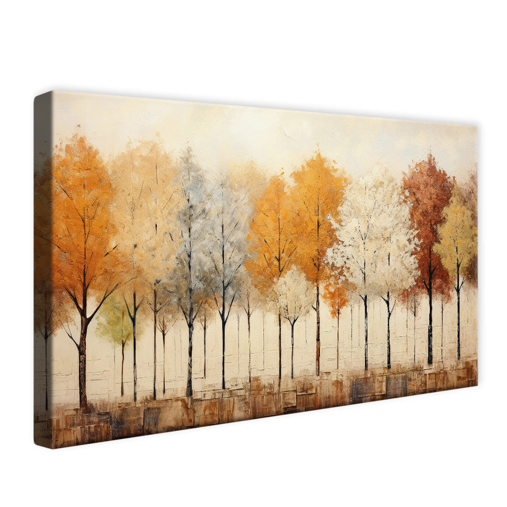 Vintage Trees Painting V2505 Canvas