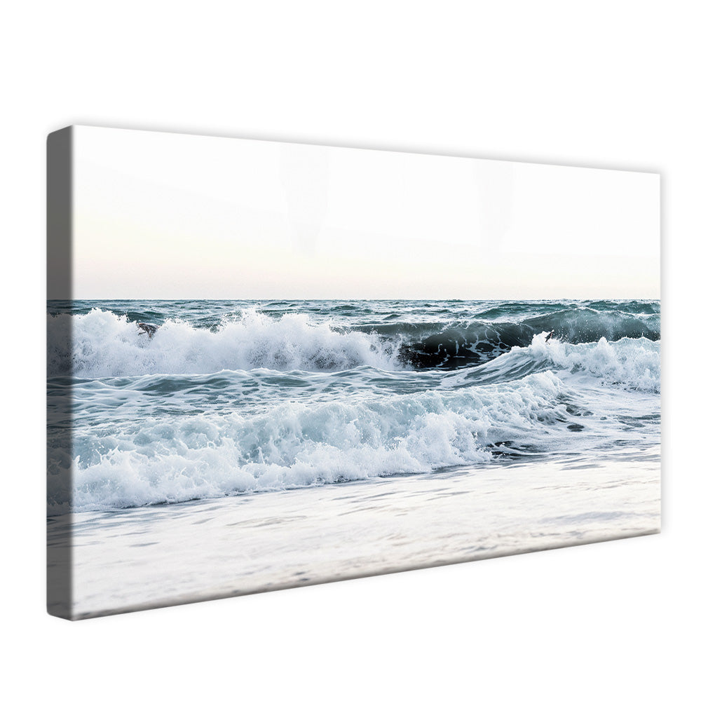 Waves V2499 Canvas