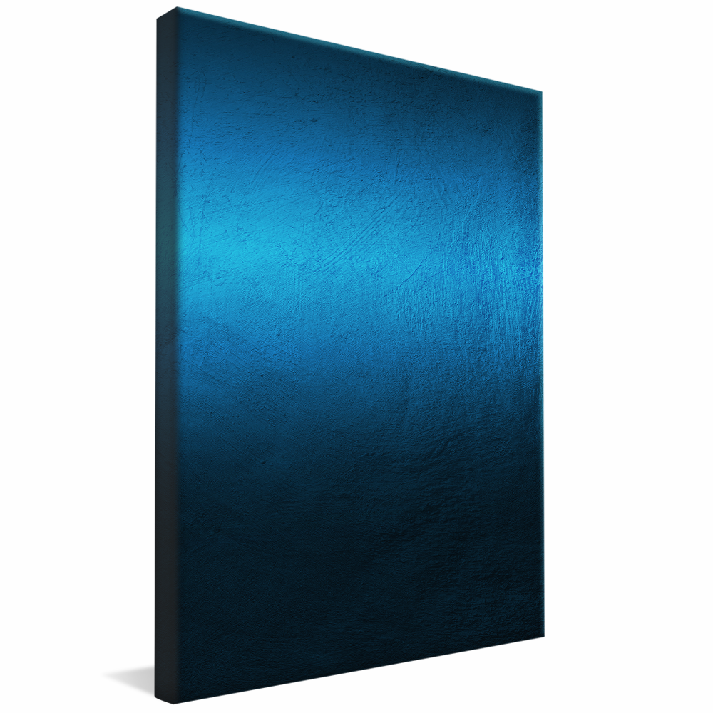 Textured Blue Gradient Canvas V1015