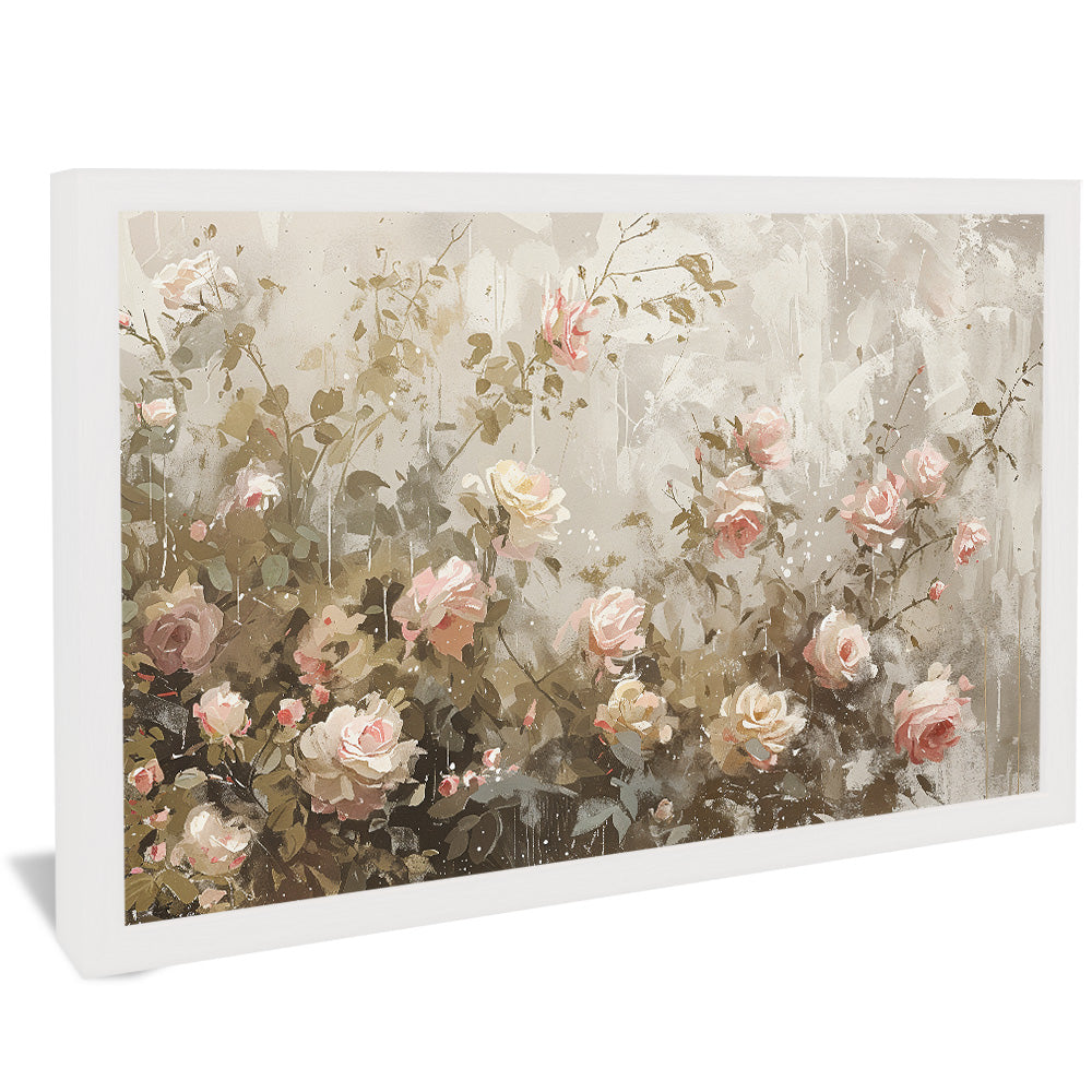 Vintage Floral Painting V2490 Canvas