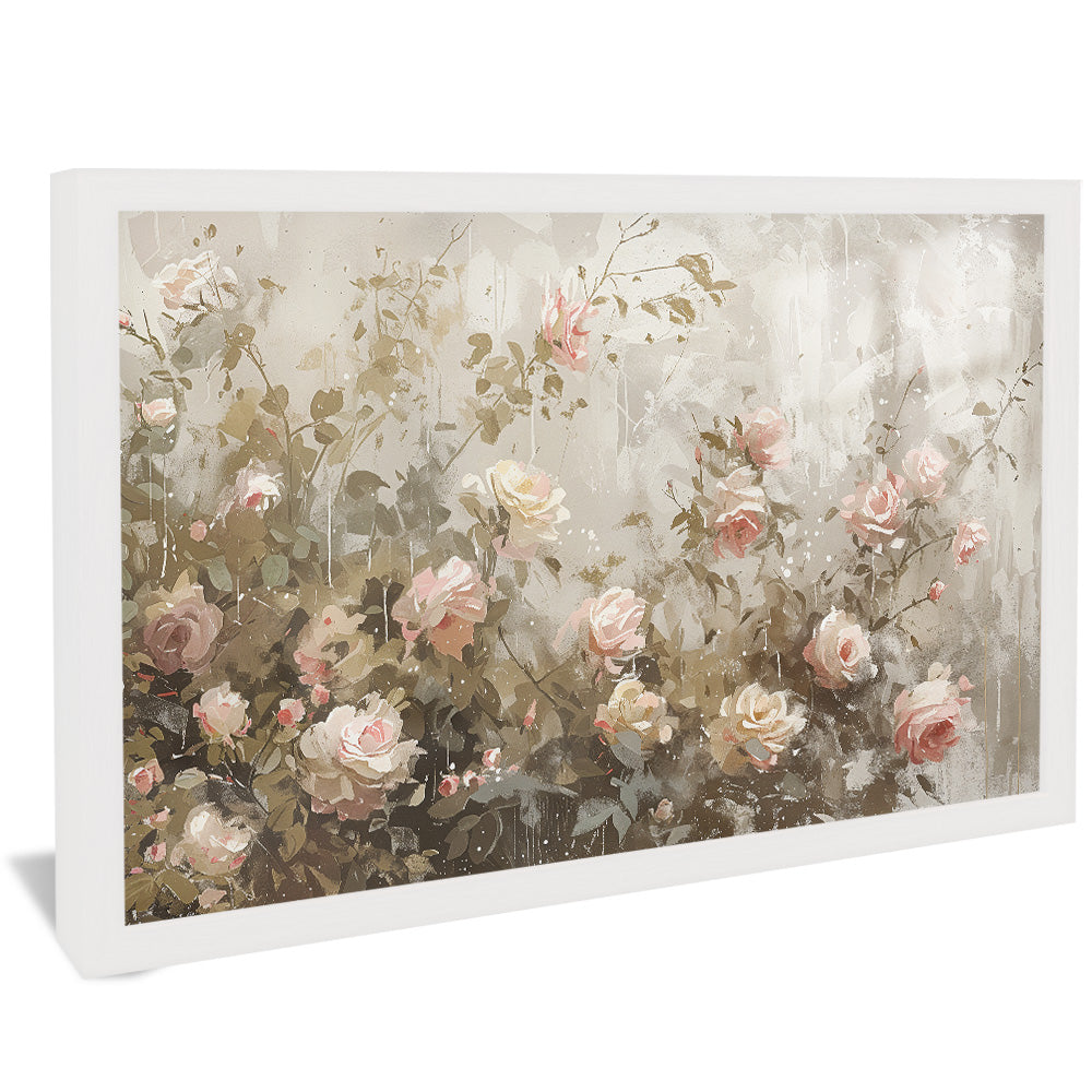 Vintage Floral Painting V2490 Canvas