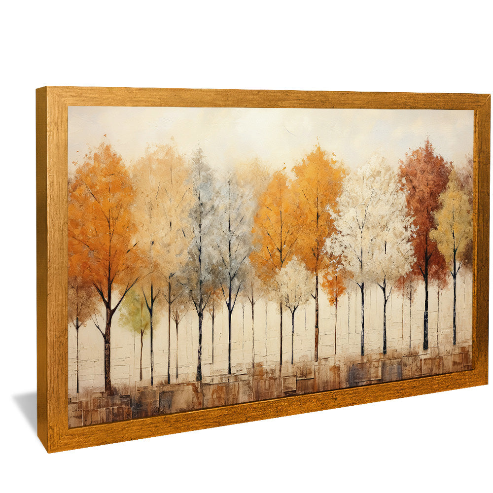 Vintage Trees Painting V2505 Canvas