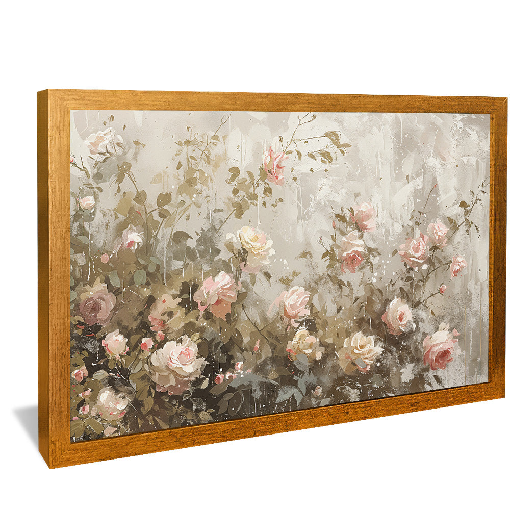 Vintage Floral Painting V2490 Canvas
