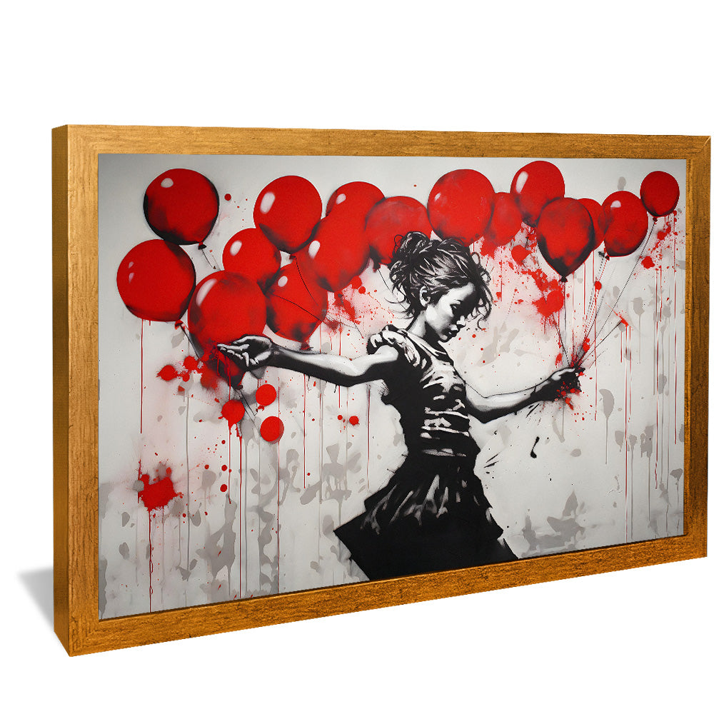 Banksy Flight of Innocence V2493 Canvas