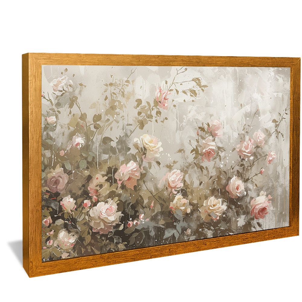 Vintage Floral Painting V2490 Canvas