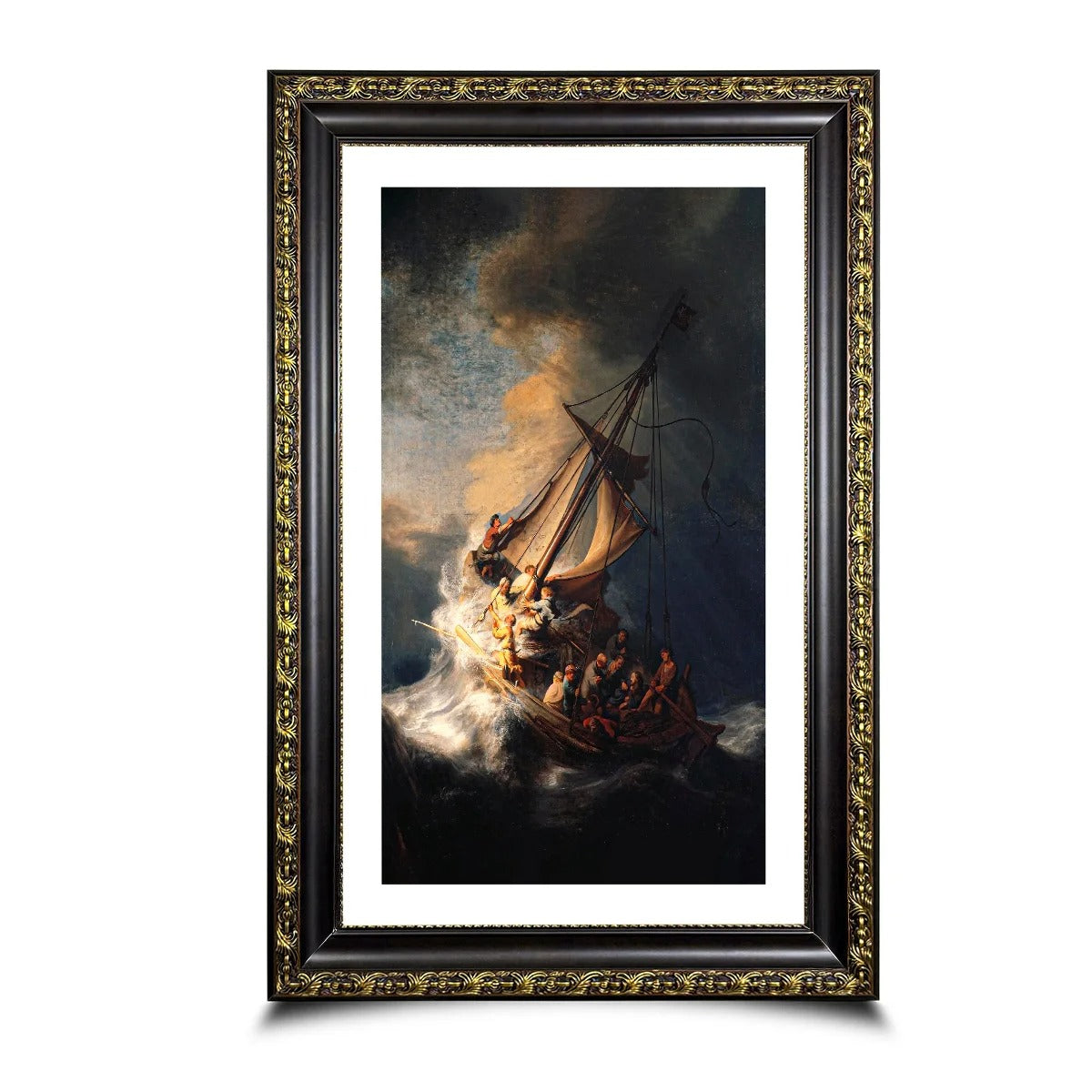 Rembrandt Christ in the Storm on the Sea of Galilee Canvas