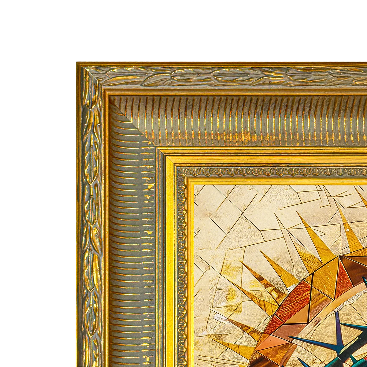 Mosaic Portrait of Jesus Christ Canvas